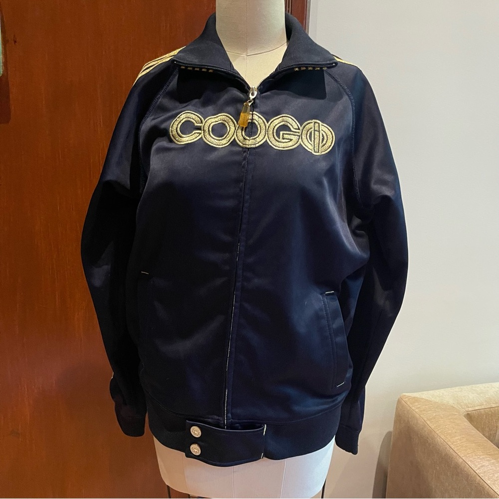 Vintage COOGI Navy Bomber Jacket M